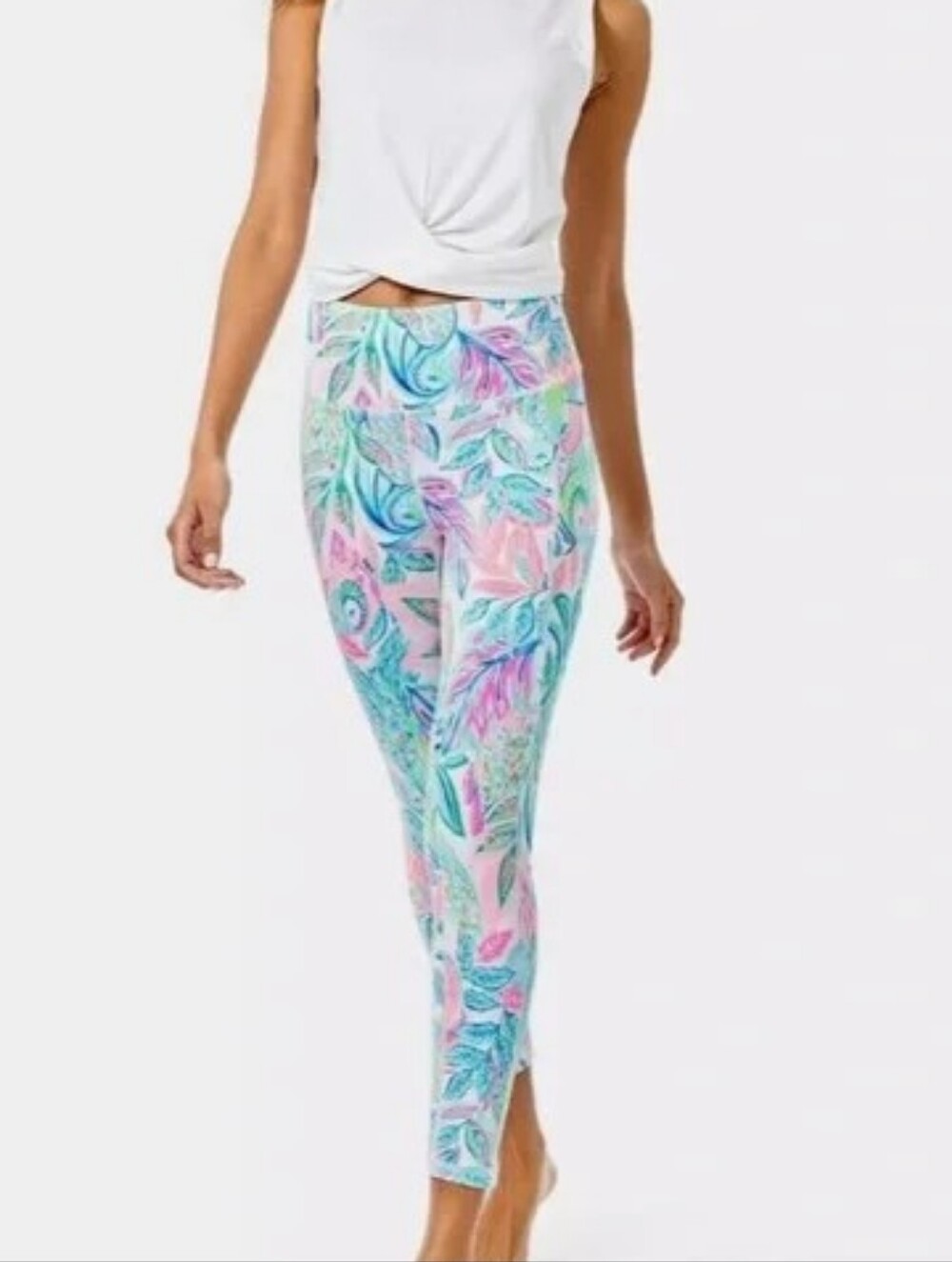 Weekender High-rise Midi Legging Resort White Toucan Do It Better